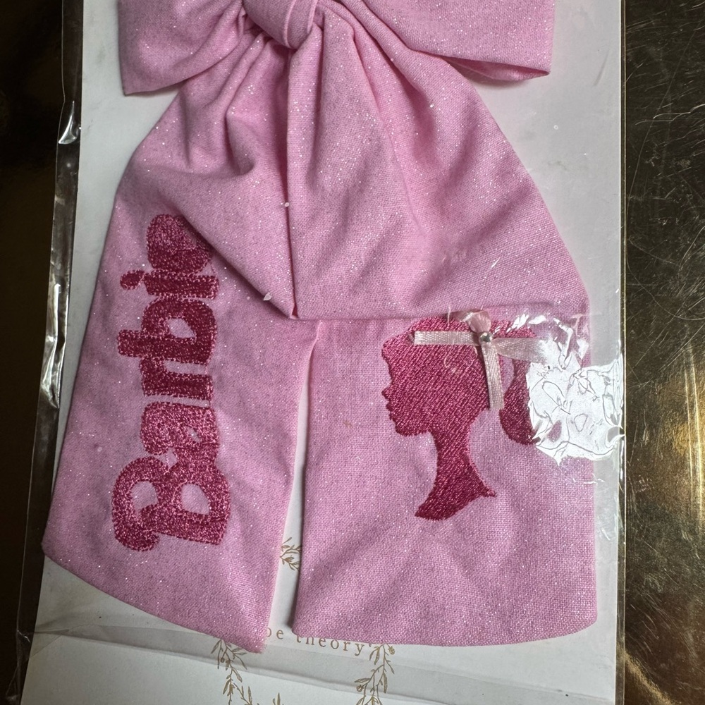 Barbie Pink Hair Bow
